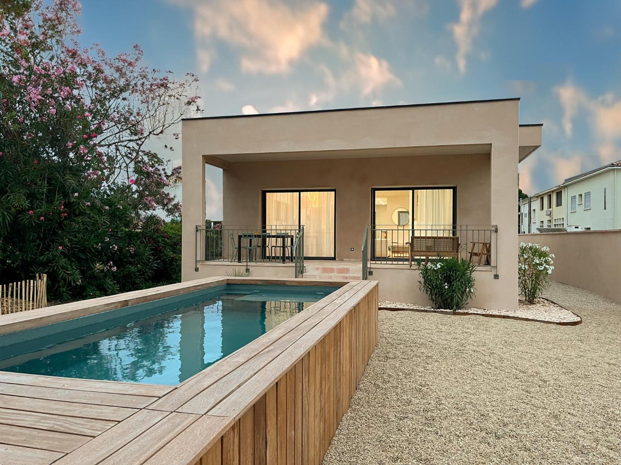 Villa Familiale Avec Piscine Hyper Centre Valras-Plage Ngoại thất bức ảnh